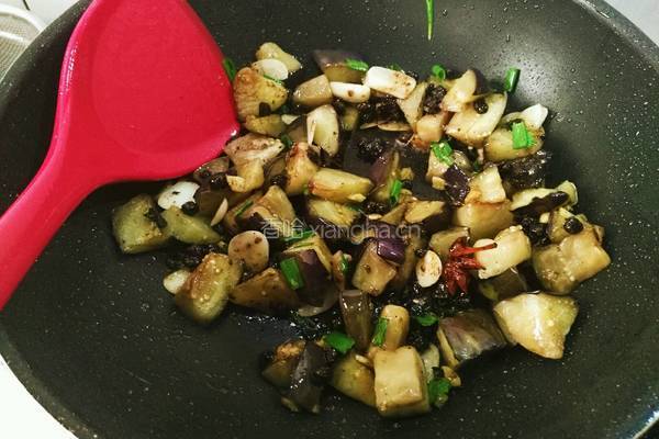 辣酱茄子的做法图解7