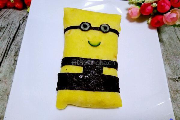 小黄人包饭的做法图解7