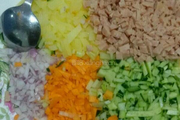 彩色饭团的做法图解3