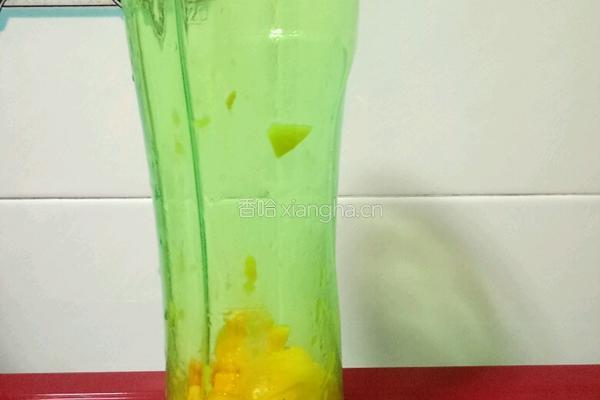 芒果冰粒爽的做法图解2