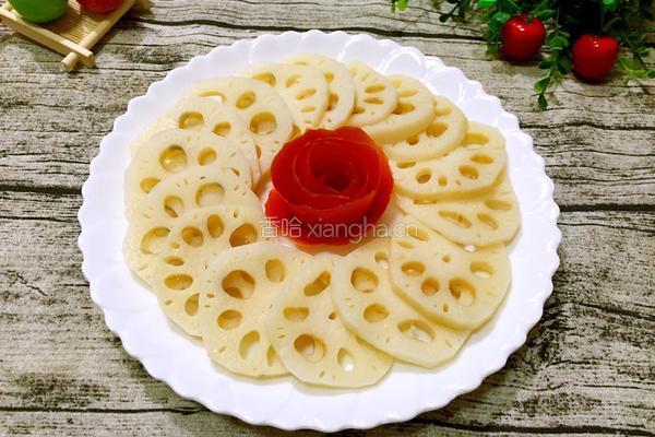 凉拌藕片的做法图解6