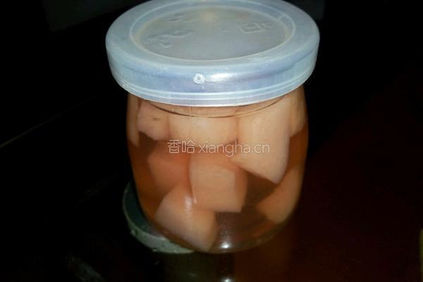 蜜桃炖品的做法图解5