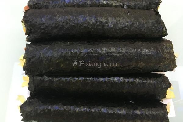 紫菜包饭的做法图解6