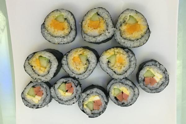 紫菜包饭的做法图解7
