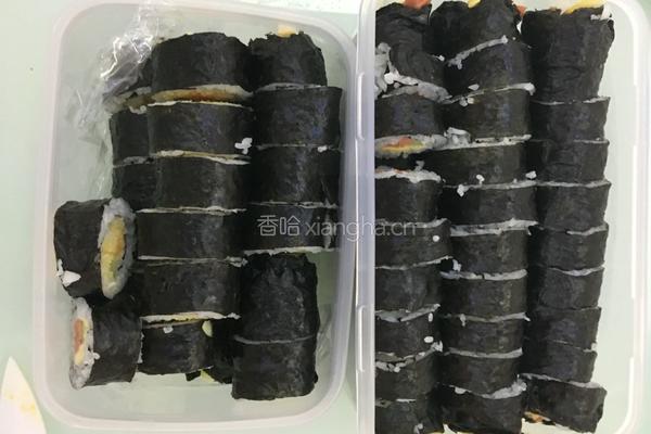 紫菜包饭的做法图解9
