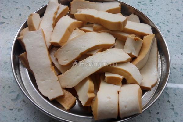 青椒炒豆干的做法图解5