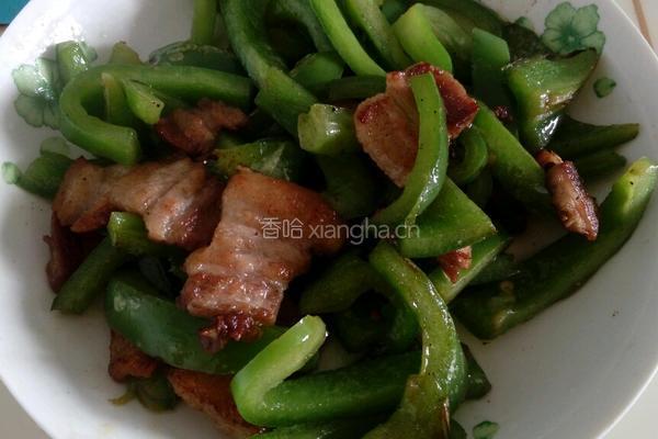 青椒炒肉的做法图解7