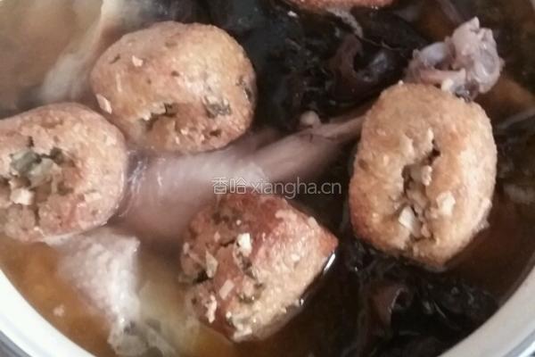 酿油豆腐的做法图解6