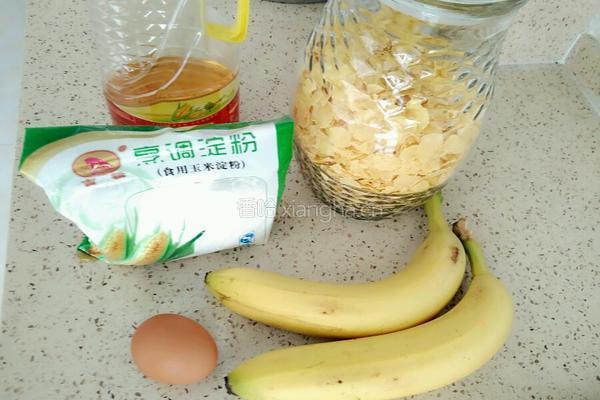 玉米酥炸香蕉的做法图解1