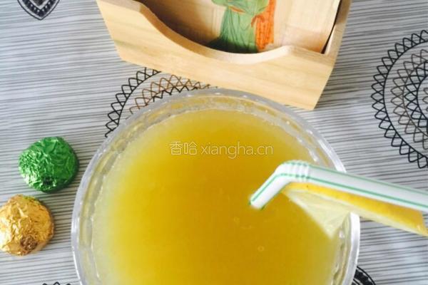 柠檬哈密瓜猕猴桃果汁的做法图解7