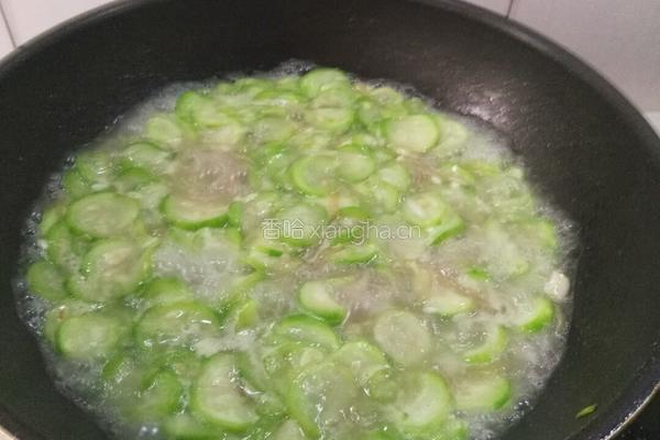 粉条丝瓜汤的做法图解8