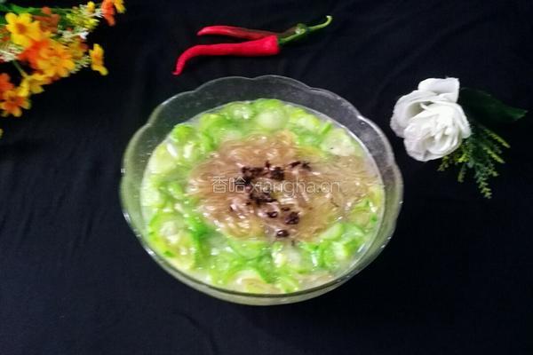 粉条丝瓜汤的做法图解10