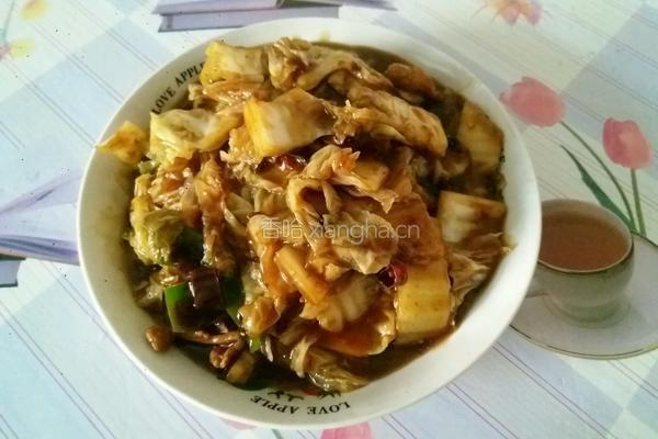 酱汁酸辣白菜的做法图解7