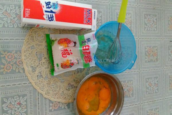 微波炉蛋糕的做法图解1