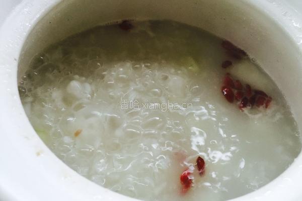排骨冬瓜粥(剩米饭版)的做法图解7