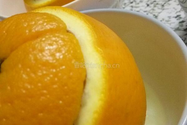 蒸橙子的做法图解3
