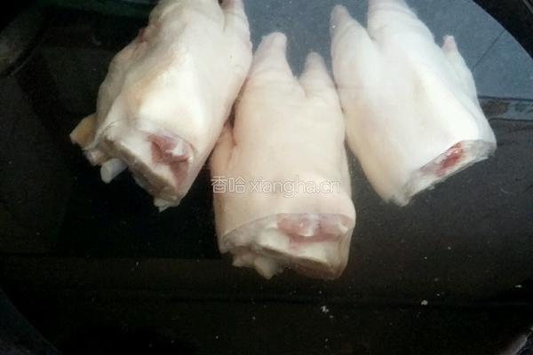 香酥猪手的做法图解2