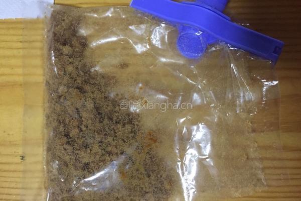 肉松馒头的做法图解5