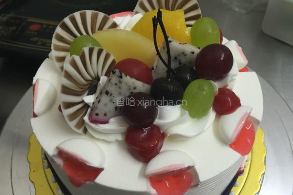 水果蛋糕的做法图解8