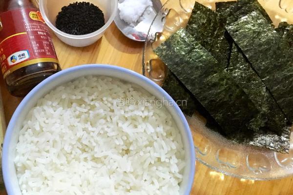 芝士锅巴饭团的做法图解1