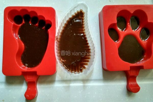 芒果熊爪雪糕的做法图解3