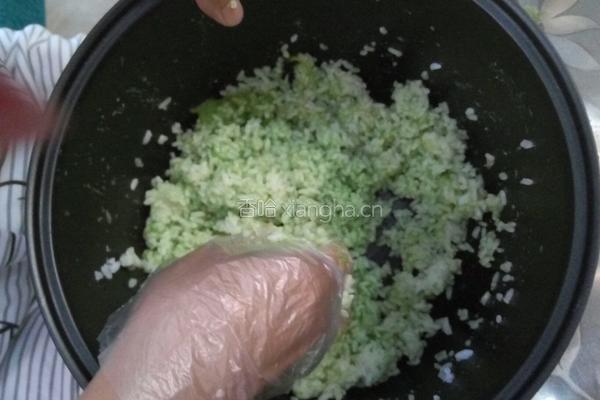 翡翠炒饭的做法图解6