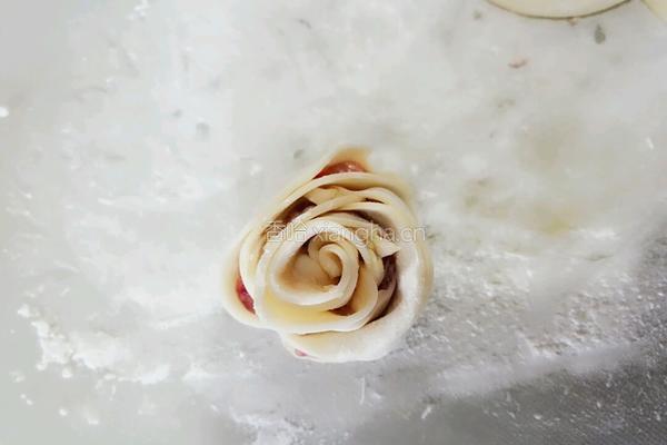 玫瑰花水饺的做法图解9