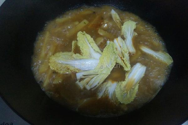 腐竹土豆煲的做法图解5