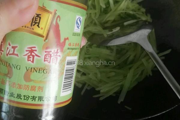 清炒莴笋丝的做法图解4