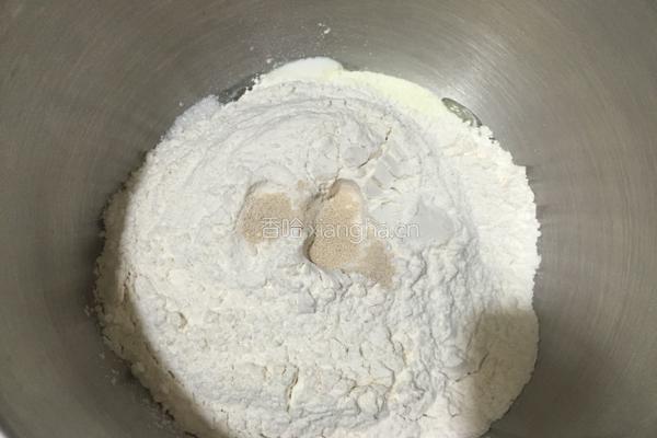 酸奶土司（一次发酵法）的做法图解2