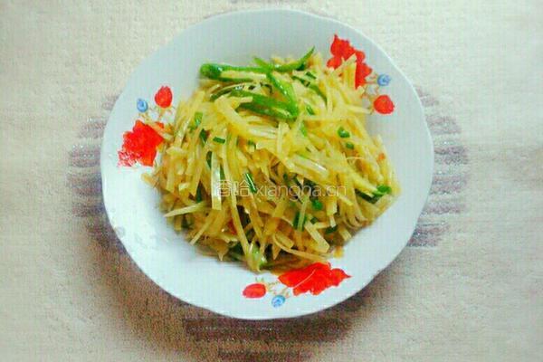 辣椒炒土豆丝的做法图解8