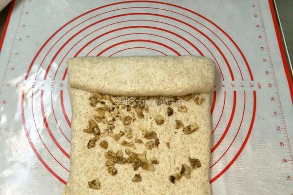 益糖全麦核桃土司(糖尿病糖友食谱)(减肥瘦身适用)的做法图解7