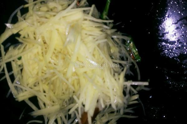 辣椒炒土豆丝的做法图解6