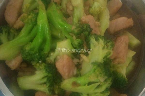 西兰花炒肉