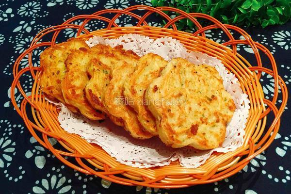 鸡蛋土豆丝饼的做法图解8