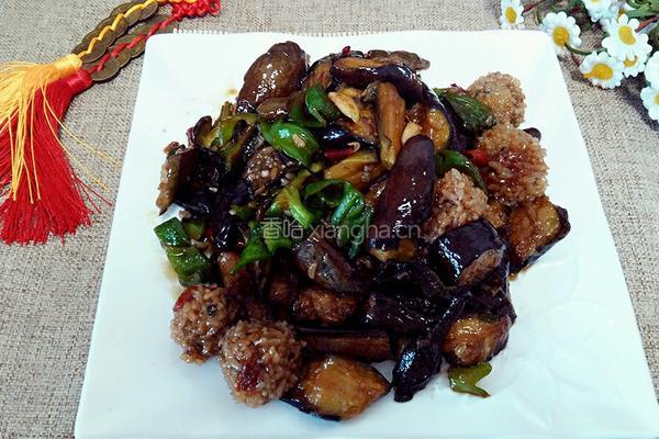 家常肉丸烧茄子的做法图解10