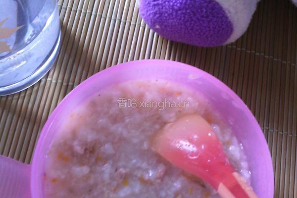 宝宝瘦肉营养粥的做法图解5