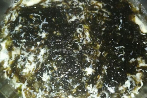 紫菜蛋汤的做法图解5