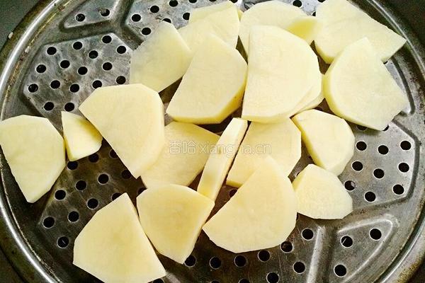 土豆奶油小刺猬的做法图解3