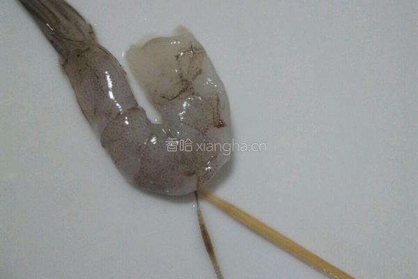 蒜香玉子豆腐蒸虾仁的做法图解2