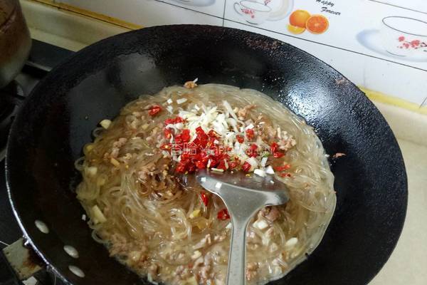蚂蚁上树的做法图解14