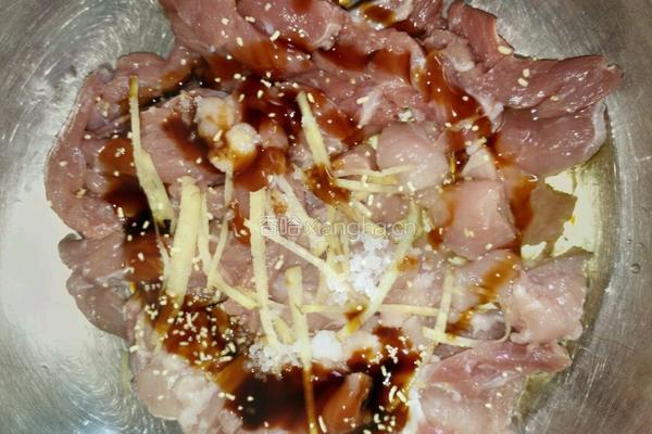蒸瘦肉的做法图解3