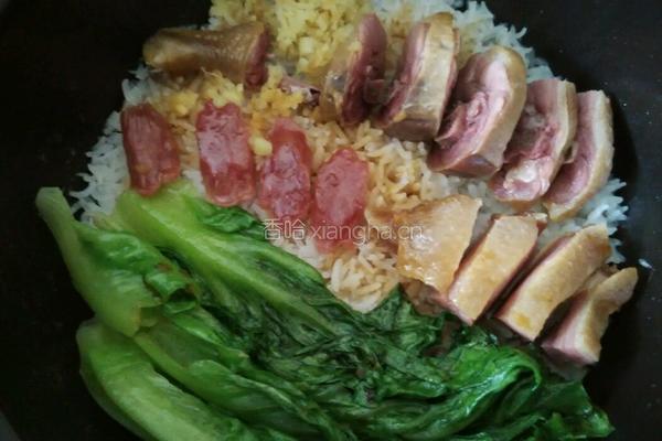 腊味煲仔饭的做法图解7