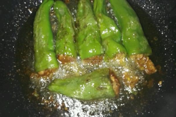 虎皮椒酿肉的做法图解10