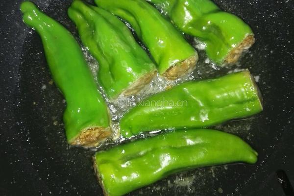 虎皮椒酿肉的做法图解9