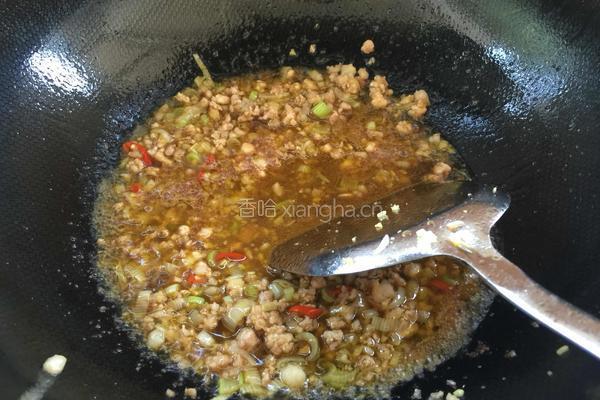 干煸豆角（肉沫版）的做法图解6