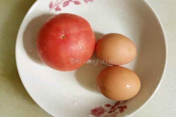 番茄鸡蛋盖浇饭的做法图解1