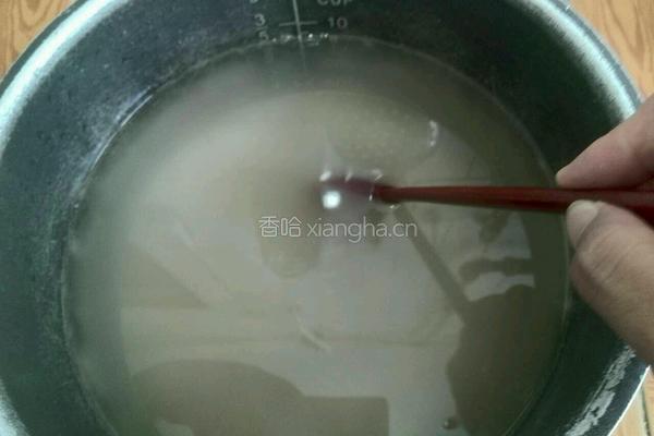 燕麦米粥的做法图解4
