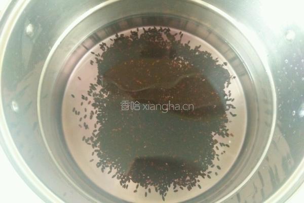 酸奶黑米露的做法图解2