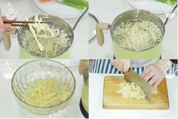 鲜笋香菇春卷的做法图解4